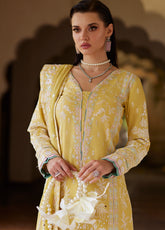 Gulaal Embroidered Lawn 3 Piece Unstitched Suit GL25LL D-04 IRIS